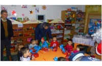 Moș Crăciun a ajuns și anul acesta la Hemeiuș!